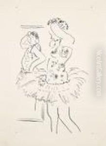 Danseuse Au Miroir by Henri Matisse