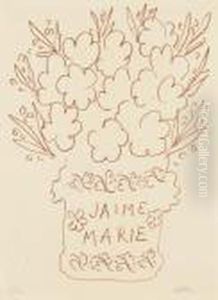 Jaime Marie, From Florilege Des Amours by Henri Matisse