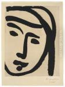 Bedouine Au Large Visage by Henri Matisse