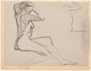 Study Of A Man In Profile by Henri Matisse