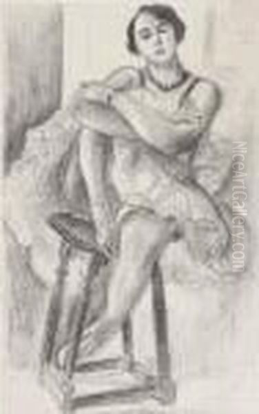 Danseuse Au Tabouret - view 1