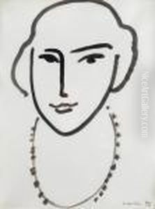 Tete De Femme Au Collier by Henri Matisse