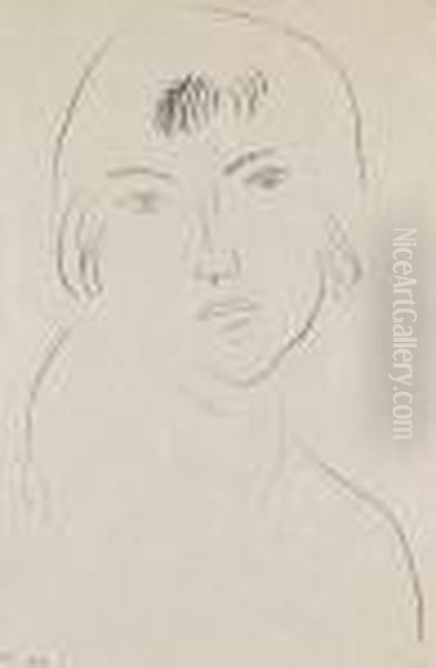Visage A La Frange - view 1