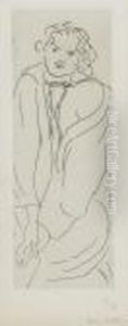 Figure Au Peignoir by Henri Matisse