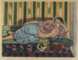 Odalisque Au Coffret Rouge by Henri Matisse