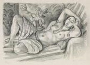 Odalisque Au Magnolia by Henri Matisse