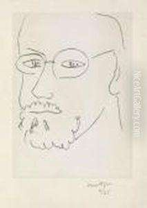 Autoportrait De Trois-quarts by Henri Matisse