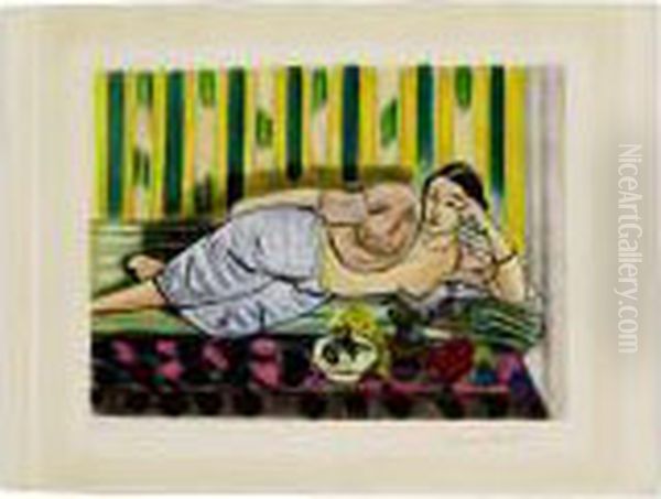 Odalisque Au Coffret Rouge - view 1