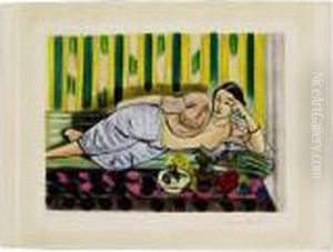 Odalisque Au Coffret Rouge by Henri Matisse