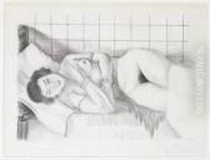 Figure Endormie, Chale Sur Les Jambes by Henri Matisse