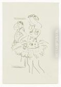 Danseuse Au Miroir by Henri Matisse