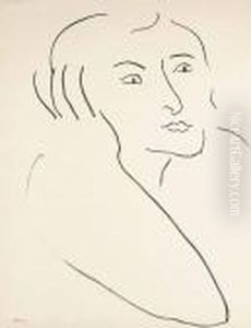 Femme Accoudee by Henri Matisse