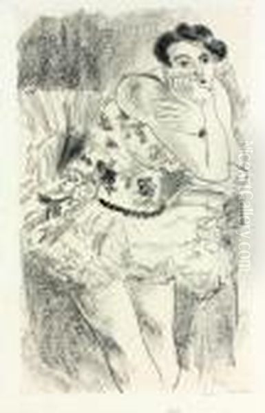 Danseuse, Main Au Menton - view 1