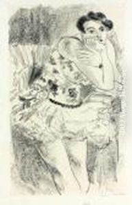Danseuse, Main Au Menton by Henri Matisse