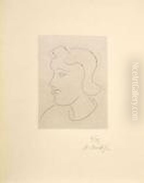 Profil De Jeune Femme - view 1