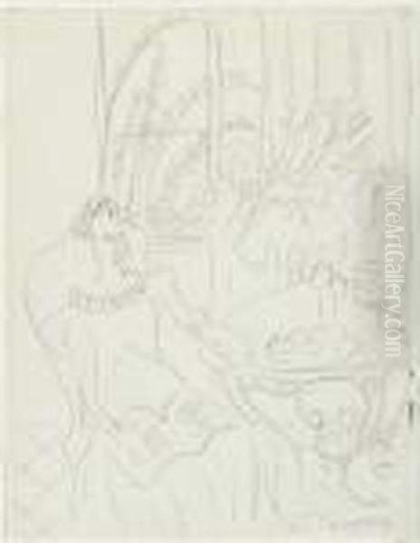 Jeune Femme Assise Dans Un Interieur - view 1