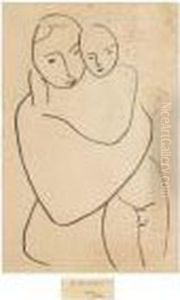 Vierge Et Enfant by Henri Matisse