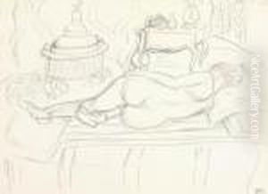Nu Couche De Dos by Henri Matisse