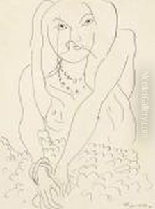 Theme N Variation 3 by Henri Matisse