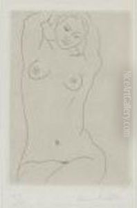 Nu, Les Bras Sur La Tete by Henri Matisse