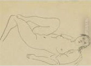 La Blouse Turque - Etude De Jambes by Henri Matisse