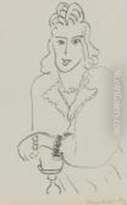 [jeune Femme Coiffure Louis Xv] by Henri Matisse