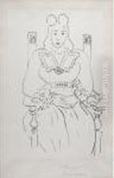 [femme Assise Au Costume] - view 1