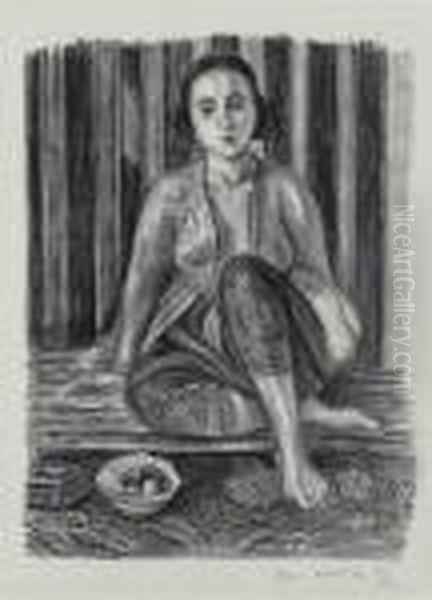 Odalisque A La Coupe De Fruits - view 1