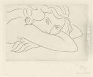 Jeune Femme Le Visage Enfoui Dans Les Bras by Henri Matisse