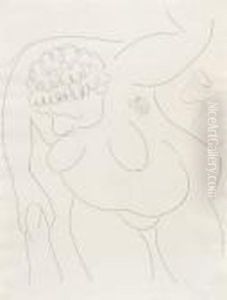 Nu Allonge - Nude Lying Downpoesies by Henri Matisse