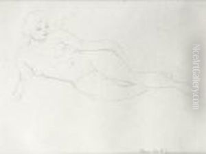 Nu Feminin Allonge. by Henri Matisse