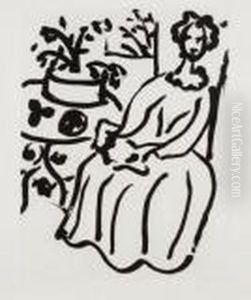 Marie-jose En Robejaune by Henri Matisse