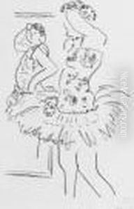 Danseuse Au Miroir by Henri Matisse