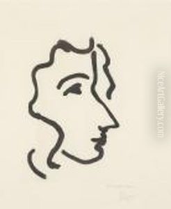 Nadia Au Profil Aigu by Henri Matisse