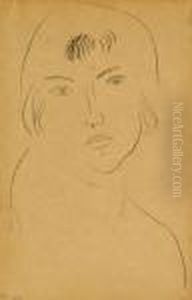 Visage A La Frange by Henri Matisse