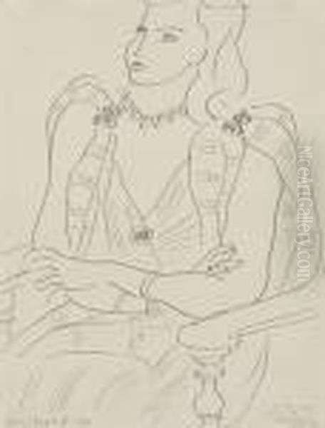 Femme Assise - view 1