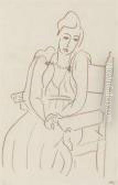 Femme Assise - view 1