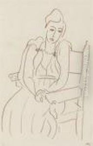 Femme Assise by Henri Matisse