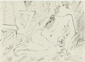 Femme Nue Allongee by Henri Matisse