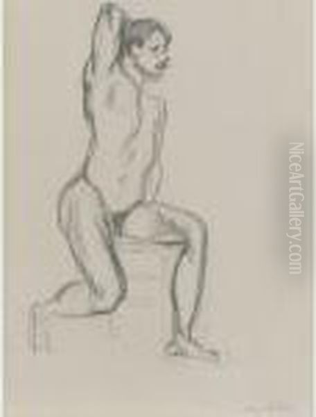 Etude D'homme Nu - view 1