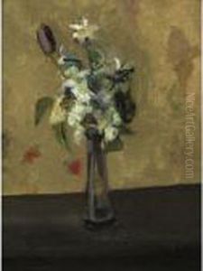 Bouquet De Fleurs Au Vase De Cristal by Henri Matisse