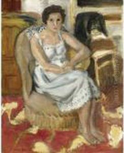 Femme Assise Dans Un Fauteuil by Henri Matisse
