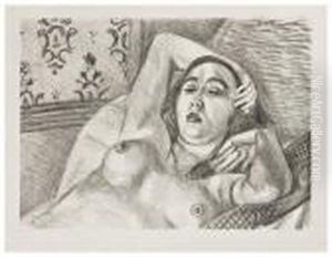 Le Repose Du Modele by Henri Matisse
