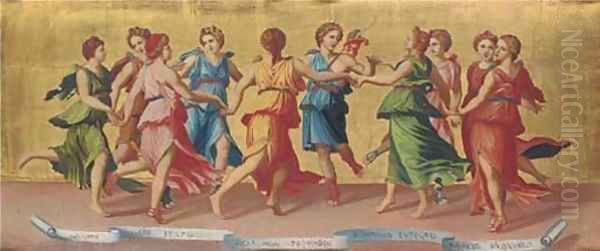 Apollo and the Nine Muses - view 1