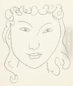 Untitled From Les Mirrors Profunds by Henri Matisse