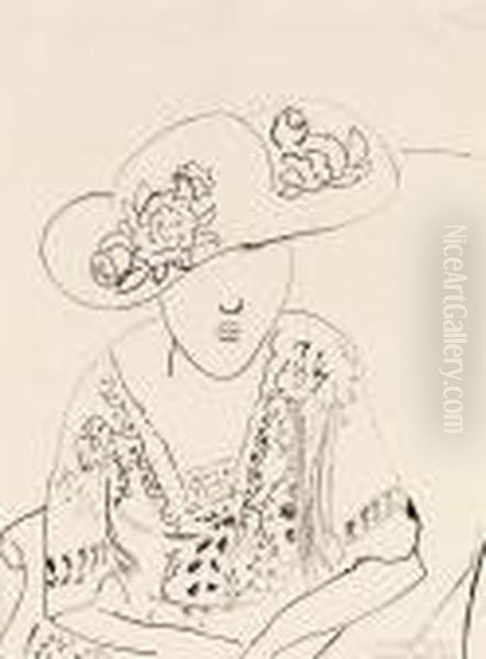 Femme Au Chapeau - view 1