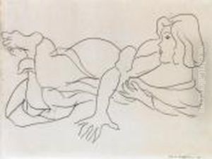 Jeune Femme Allongee by Henri Matisse