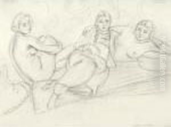 Trois Odalisques - view 1