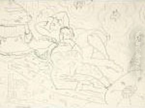 Deux Femmes Couchees by Henri Matisse