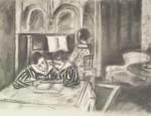 Scene D'interieur by Henri Matisse